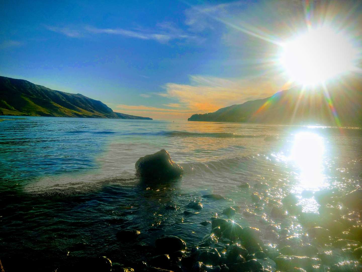 Water at Pigeon Bay